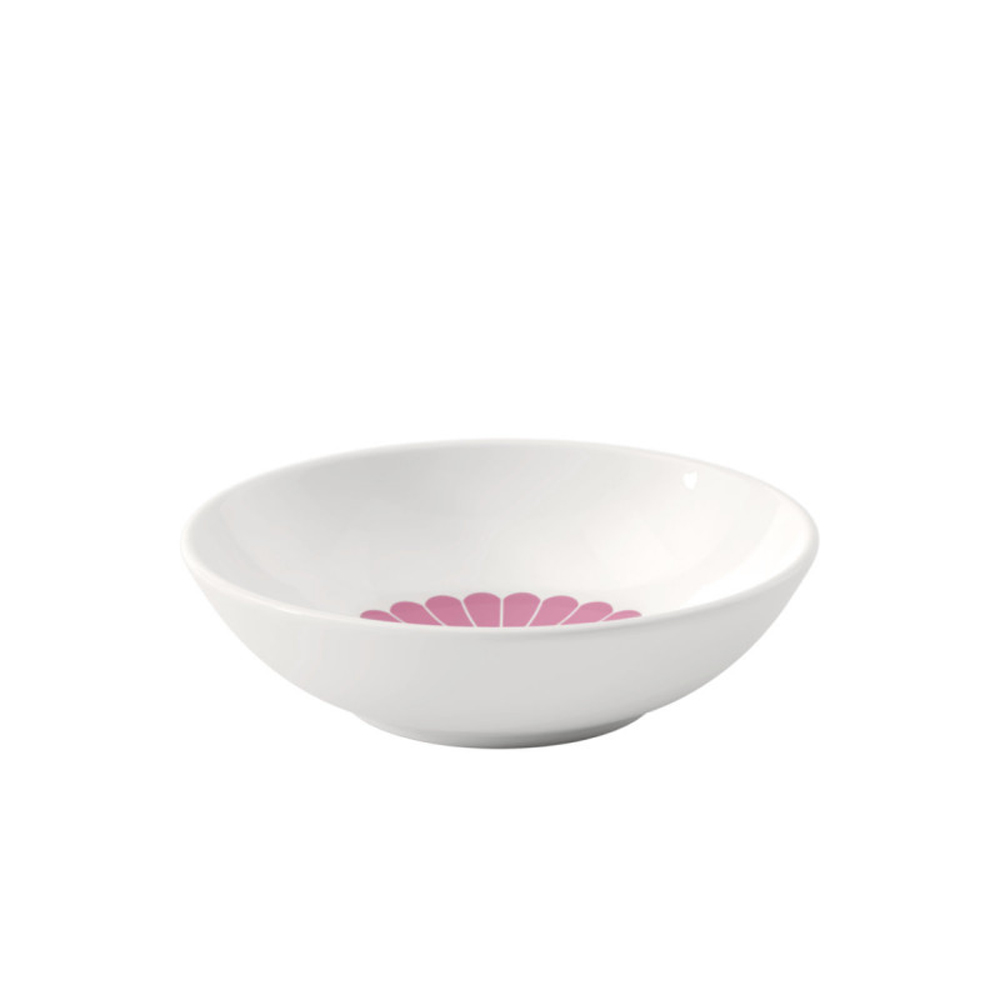 Villeroy & Boch Fleur Cassis Dessertschale, Hauptbild. Zeigt das komplette Design.
