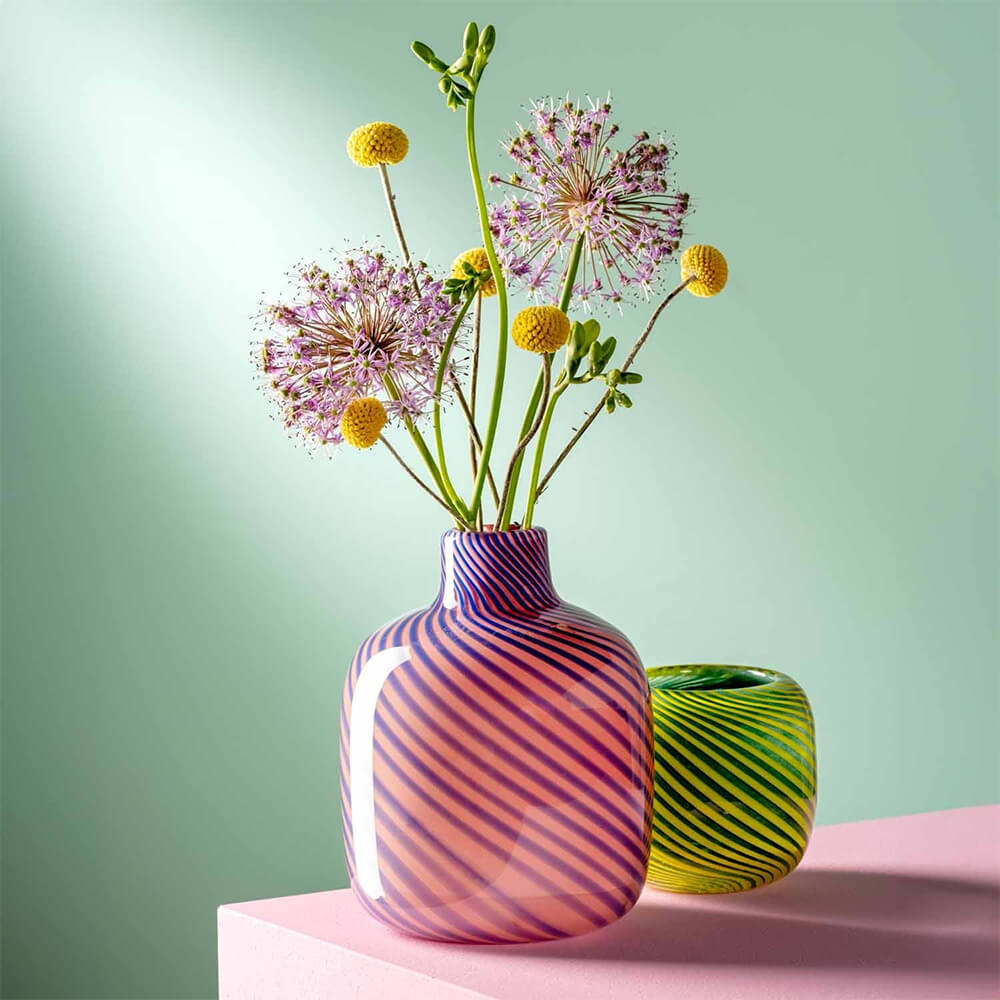 Leonardo Vase 16cm pink FILO COLORI. Stimmungsbild.