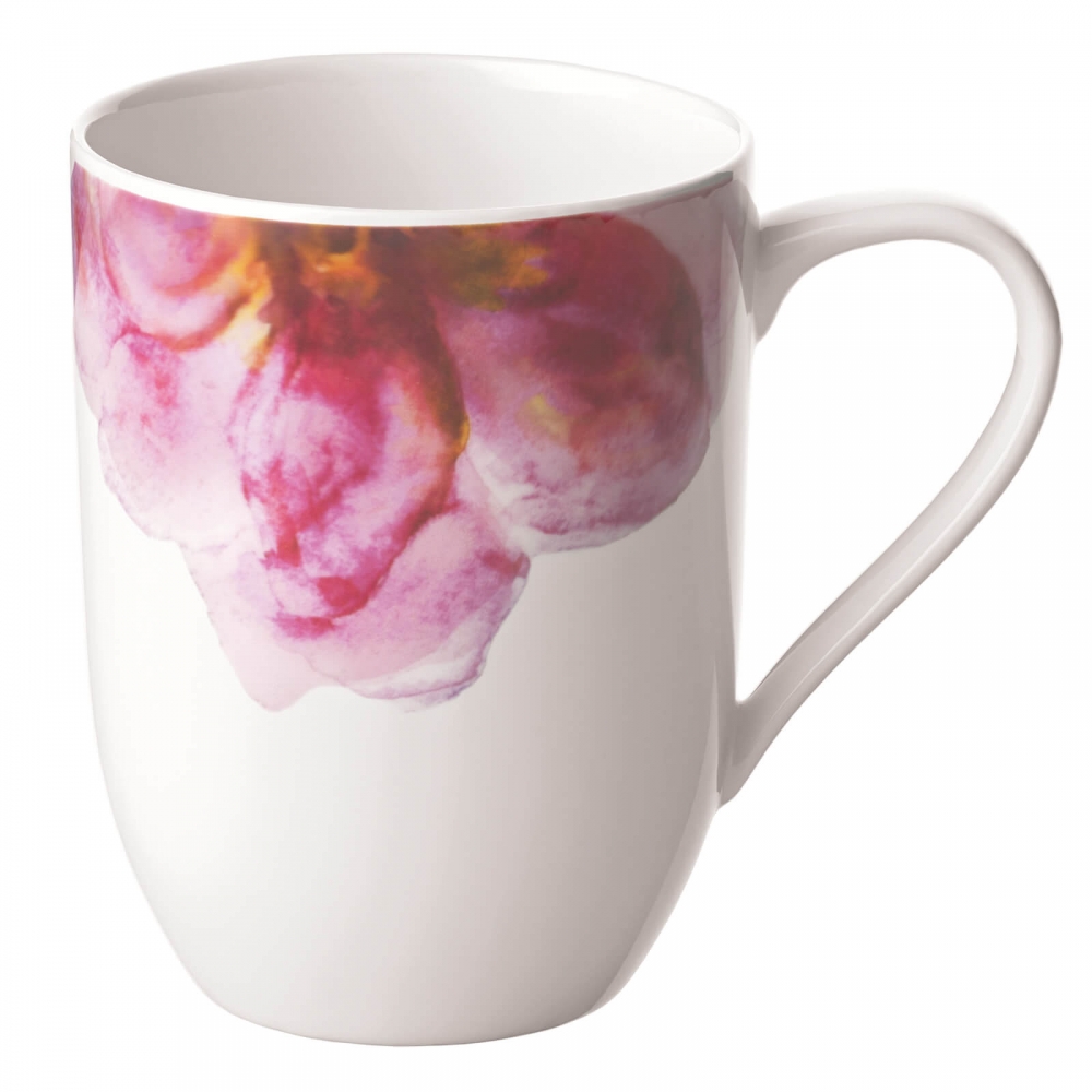 Villeroy & Boch Becher mit Henkel Rose Garden. Hauptbild.