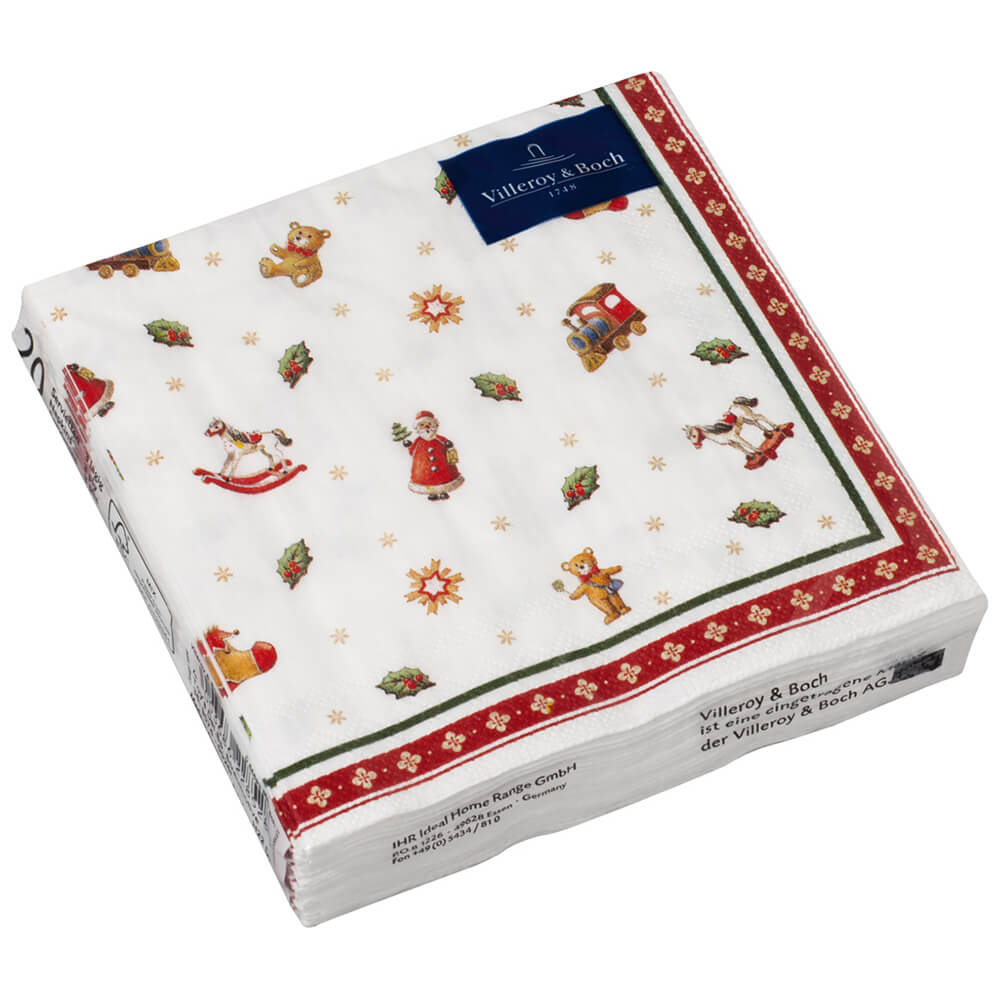 Villeroy & Boch Weihnachtsvervietten 20 Stück Streumotiv