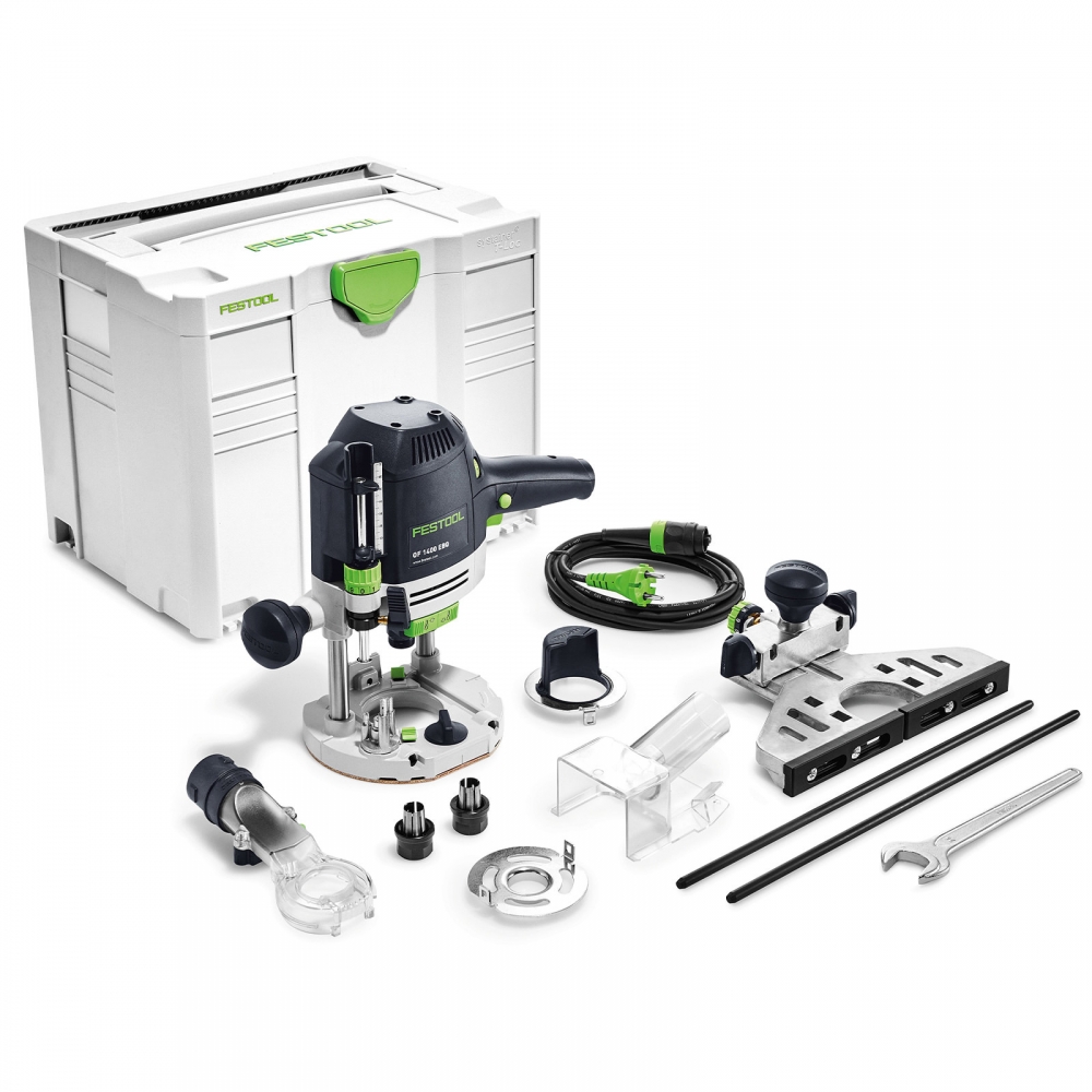 Festool Oberfräse OF 1400 EBQ-Plus Lieferumfang