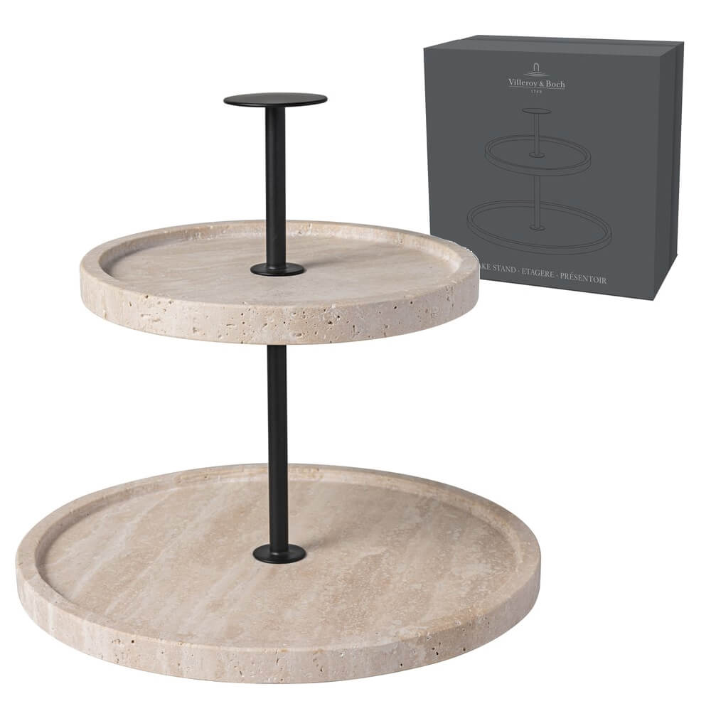 Villeroy & Boch Etagere Manufacture Travertine. Hauptbild.