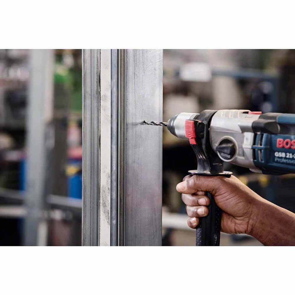 Bosch HSS-Spiralbohrer PointTeQ, 19-tlg., ProBox Anwendung Stahl