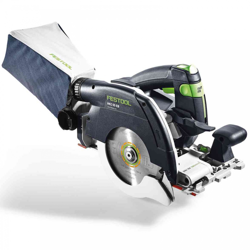 Festool Akku Handkreissäge HKC-55 EB Basic 576163 Sack