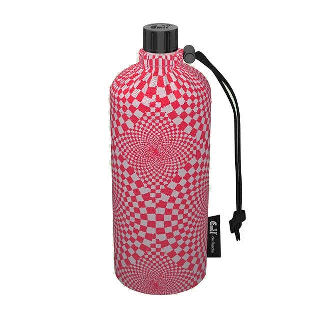 Emil die Flasche 0,4 Liter Trinkflasche mit Isolierung und Flaschenbeutel BIO Napoli
