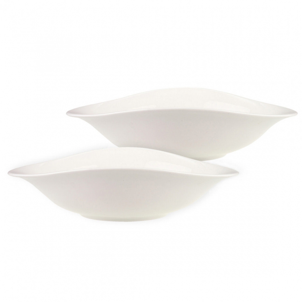 Villeroy & Boch 26x20x6cm Dune Pastaschale Set 2-teilig VAPIANO Porzellan 