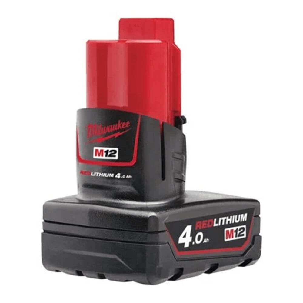 Milwaukee 12V Akku M12 B4 4.0 Ah Red Li-Ion