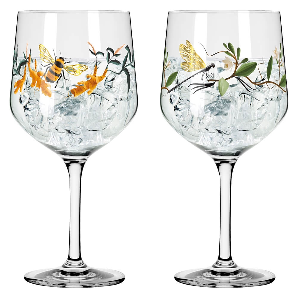 Ritzenhoff Gin Glas 2er Set Botanic Glamour. 2er Set.