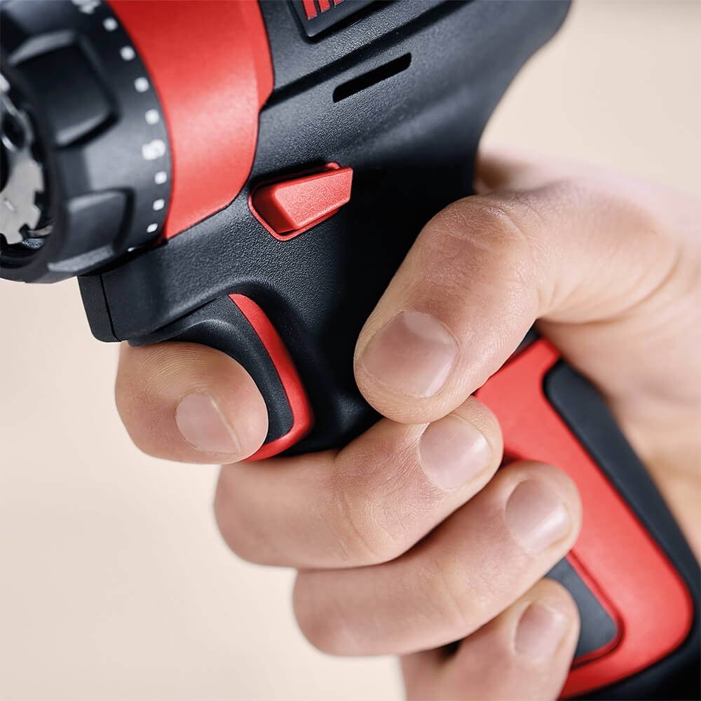 Mafell Akku-Bohrschrauber A 12 im T-MAX. Maximaler Grip.