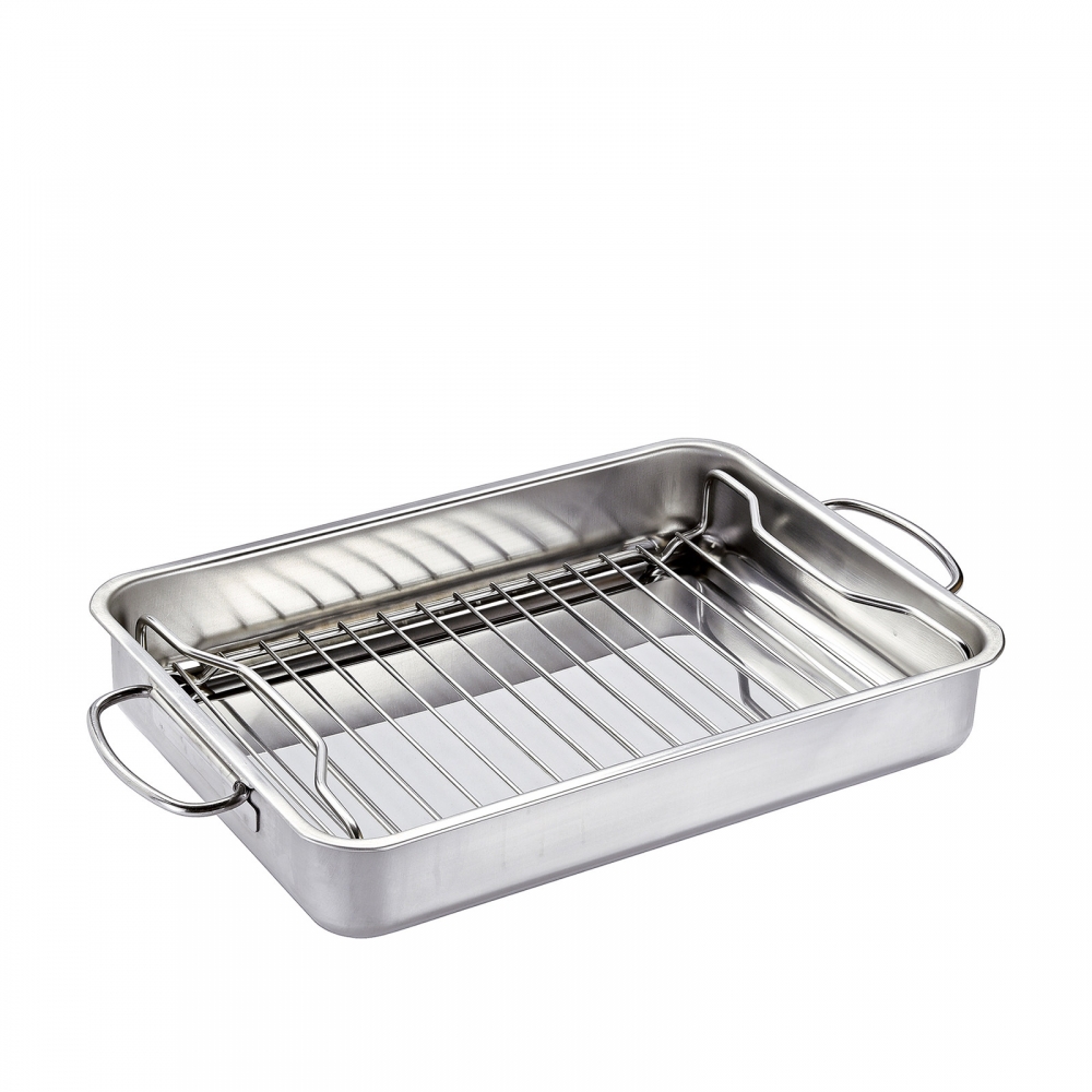 Küchenprofi 34x24cm Grillbräter Ofenbräter STYLE Edelstahl 1066632834