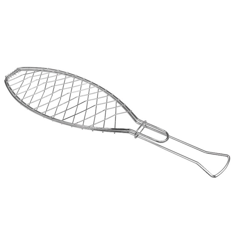 kuechenprofi_fischgrillzange_easy_bbq_groessenauswahl_2 Küchenprofi Fischgrillzange 53cm EASY BBQ Edelstahl Gemüsegrillzange