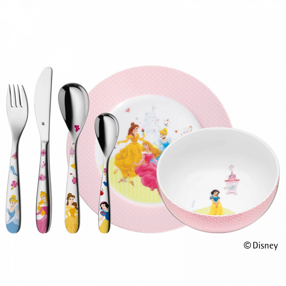 WMF Disney Princess Kinderbesteckset 6-teilig Gegenstände 3201000260