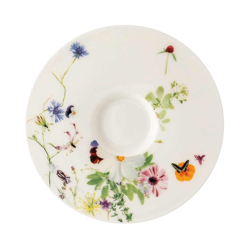 Rosenthal Espresso Untertasse Brillance Grand Air. Mit Fahne.