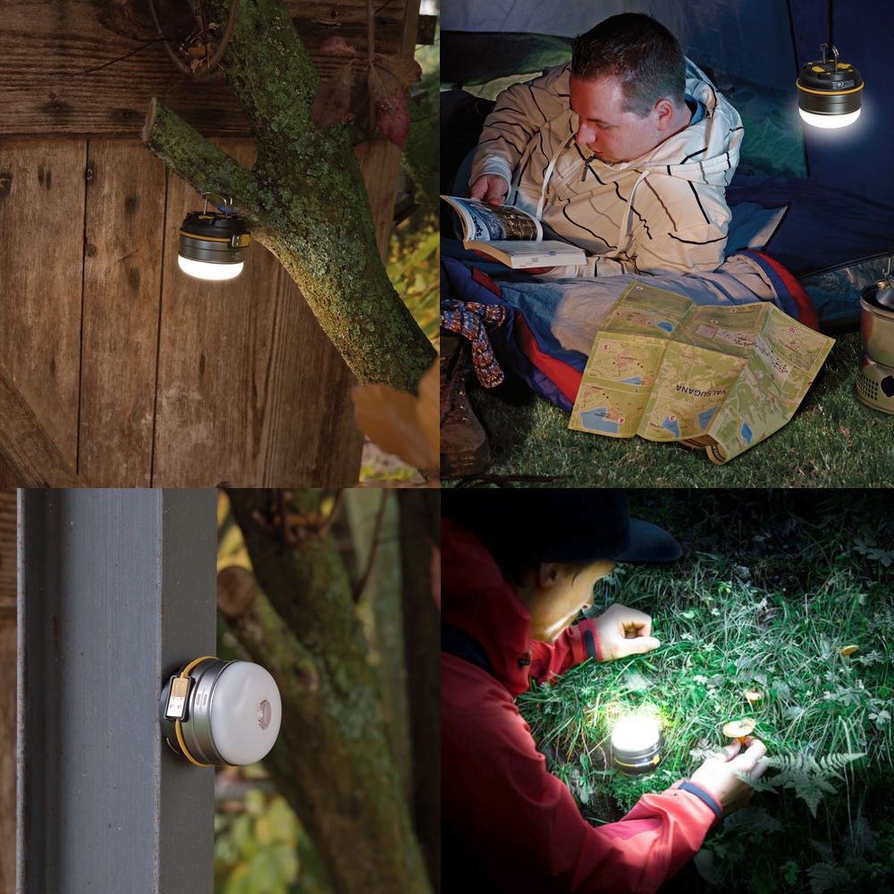 Brennenstuhl Akku LED Outdor Leuchte OLI 0300 A Powerbank USB Campingleuchte 1171540