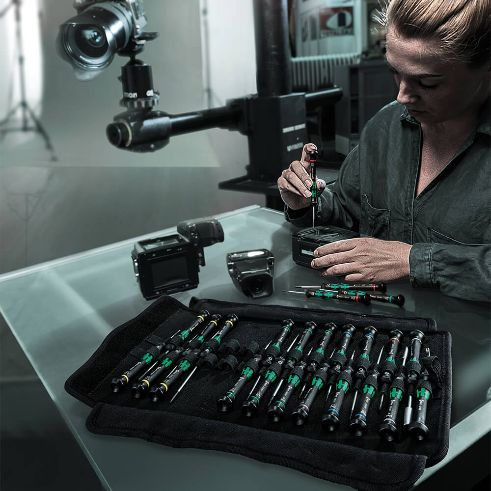 Wera Schraubendrehersatz Kraftform Micro Big Pack 1 25-tlg. Stimmungsbild.