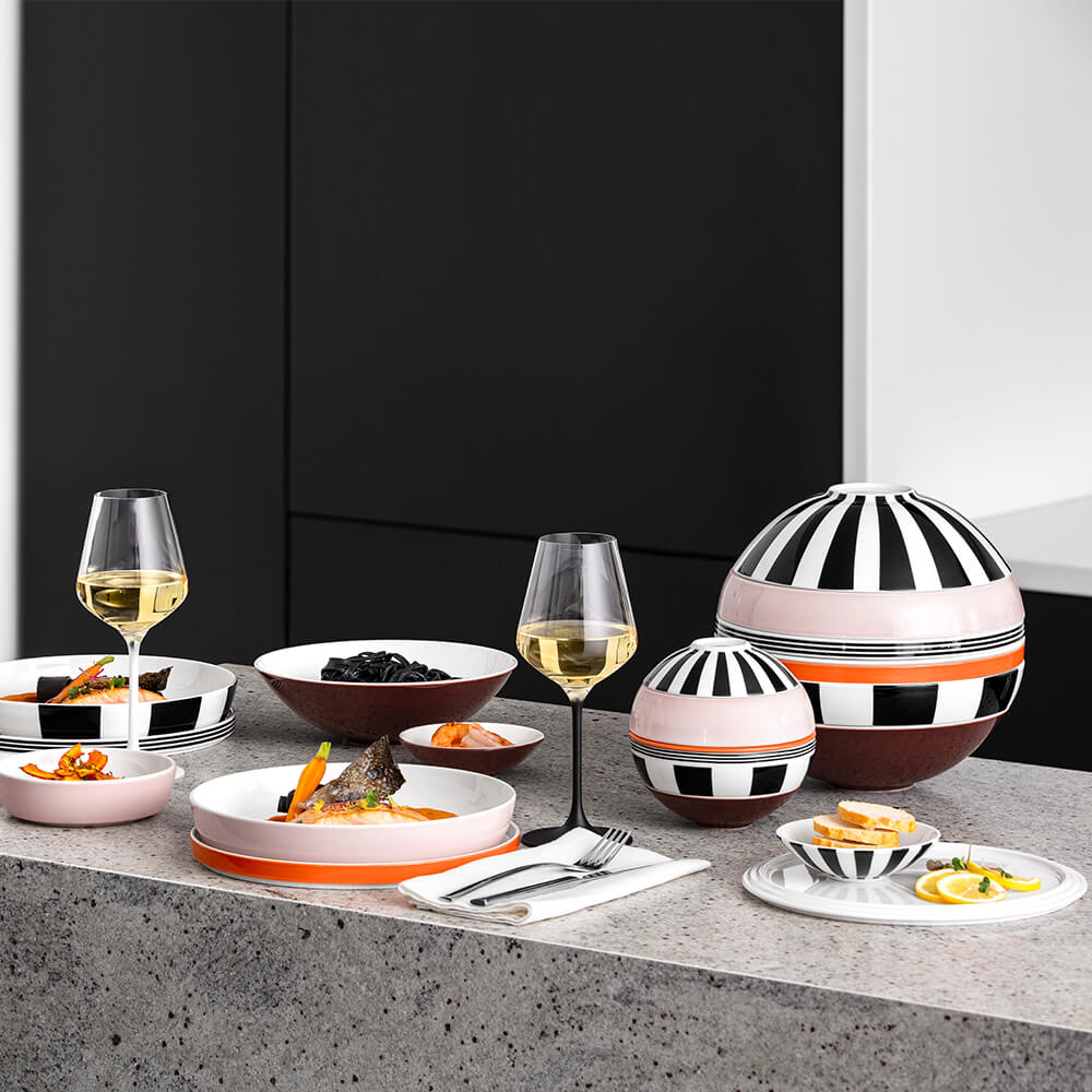 Villeroy & Boch La petite Boule Snacking-Set Memphis. Stimmungsbild