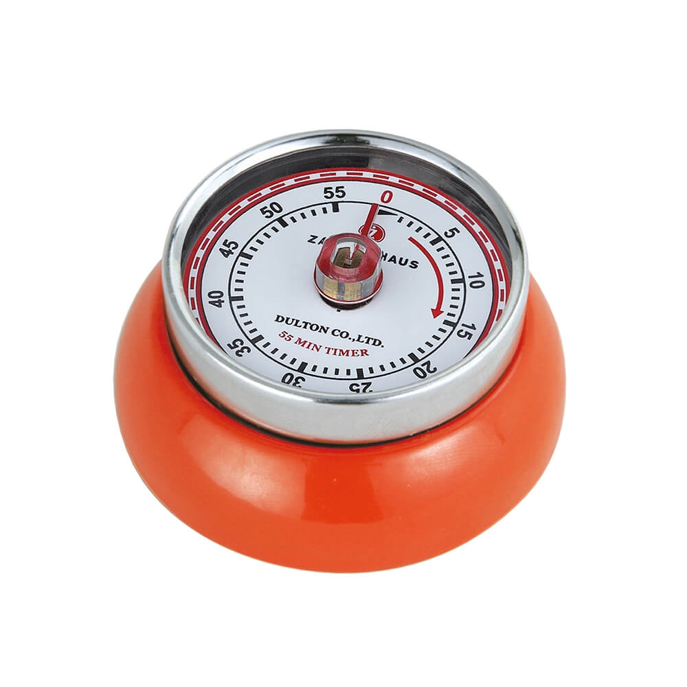 Zassenhaus Timer Speed Retro-Look 7cm orange