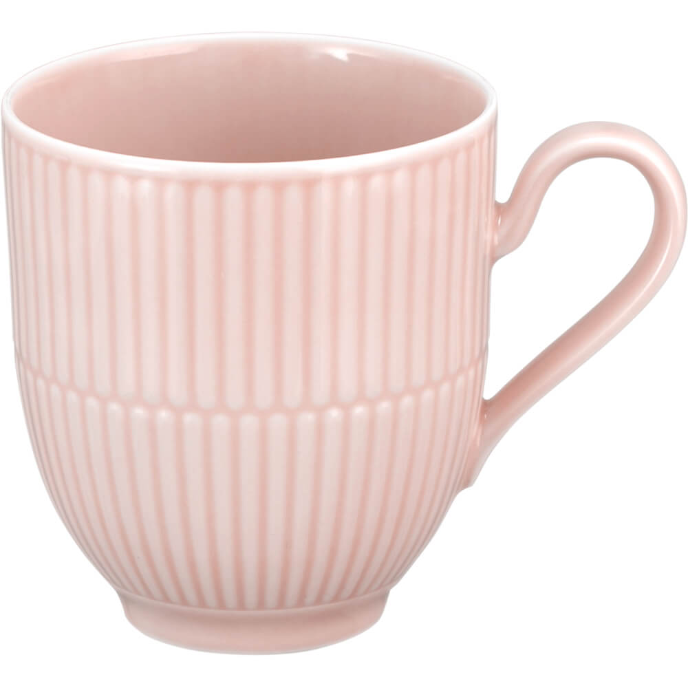 Seltmann Weiden Becher mit Henkel Amina. Auswahl Color Glaze Rose Uni.