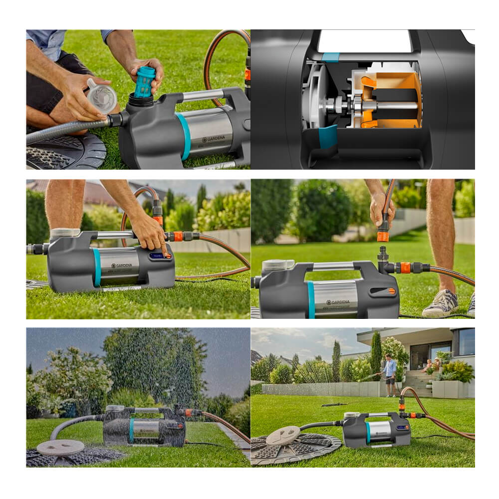 Gardena Gartenpumpe 6300 SilentComfort. Stimmungsbild.