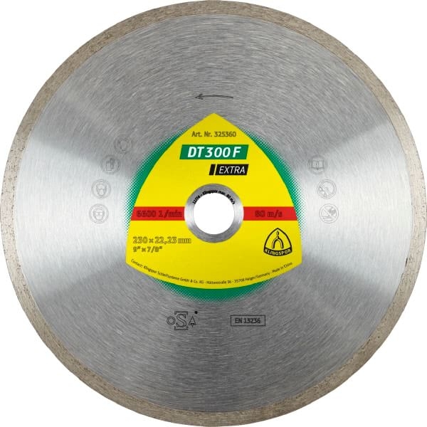 Klingspor DT 300 F Diamanttrennscheibe 125x1,6x22,23mm