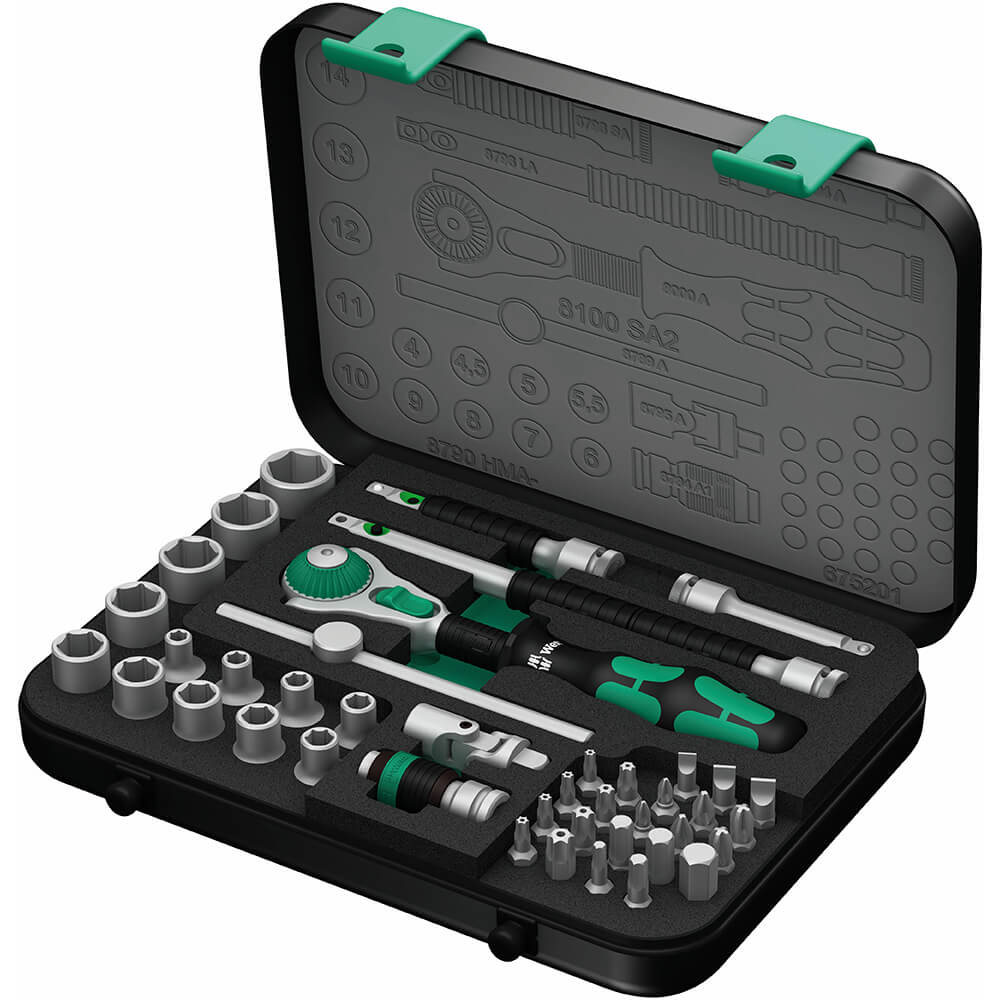 Wera Speed-Knarrensatz 8100 SA 2 Zyklop 42-tlg. Hauptbild.