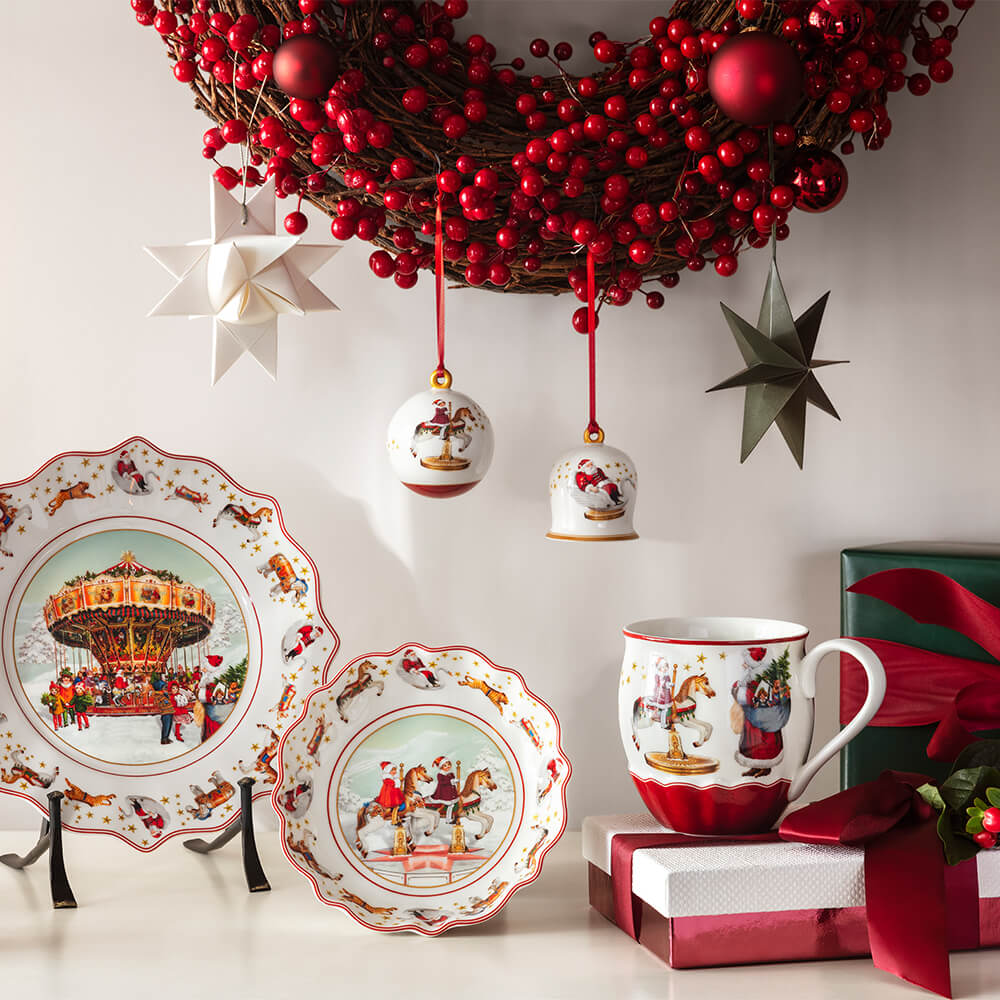 Villeroy & Boch Glocke Annual Christmas Edition 2024. Stimmungsbild.