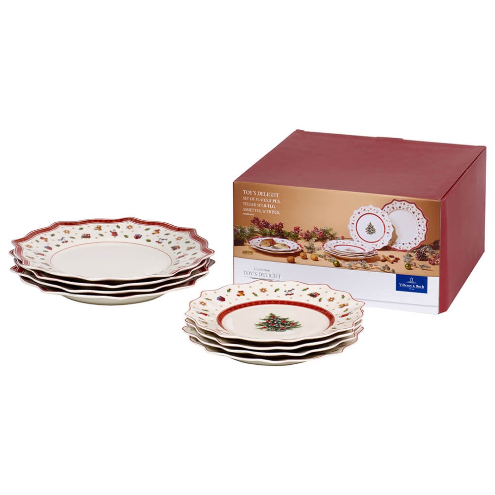 Villeroy & Boch Teller-Set 8-teilig Toy's Delight 