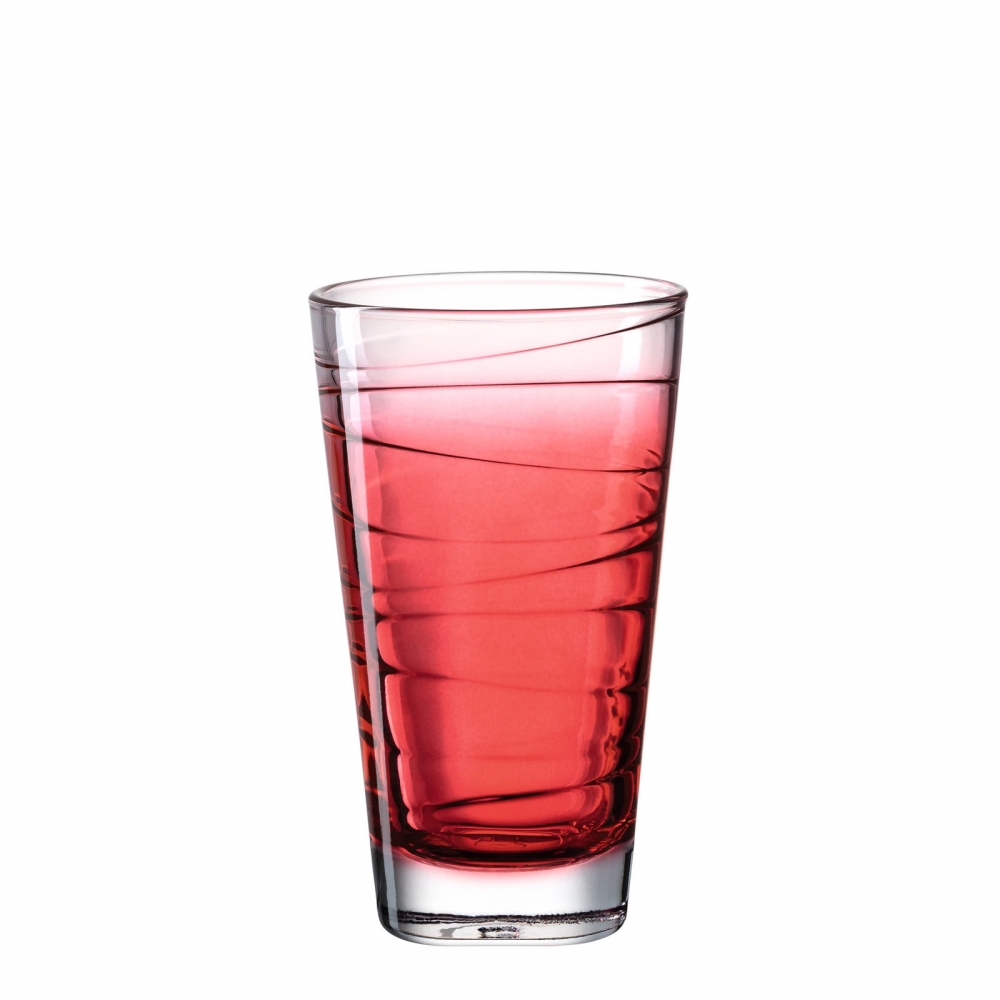 Leonardo 200ml Trinkglas VARIO STRUTTURA rot 026836