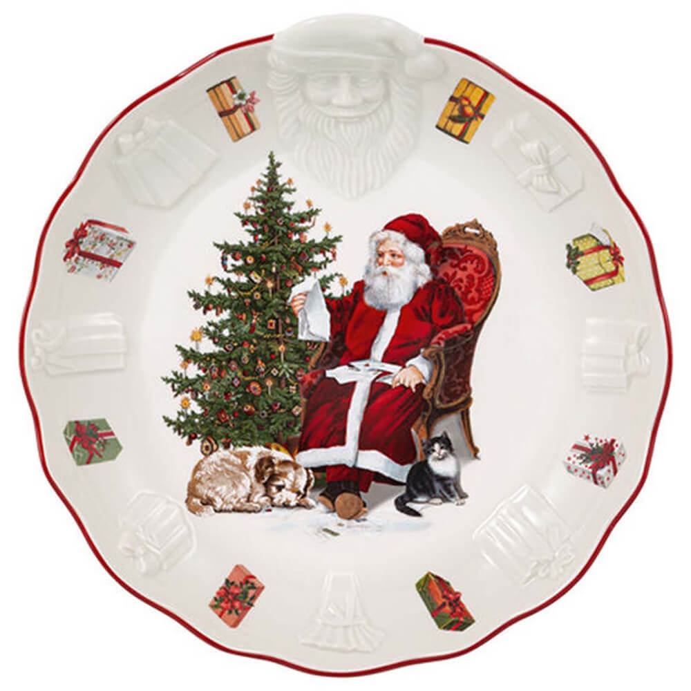 Villeroy & Boch Toy's Fantasy Schale mit Santa Relief, 24x25x4,6cm Hauptbild