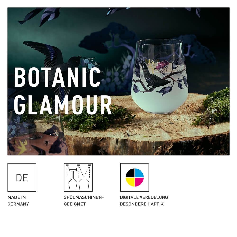 Ritzenhoff Gin Glas 2er Set Botanic Glamour. Detailbild.