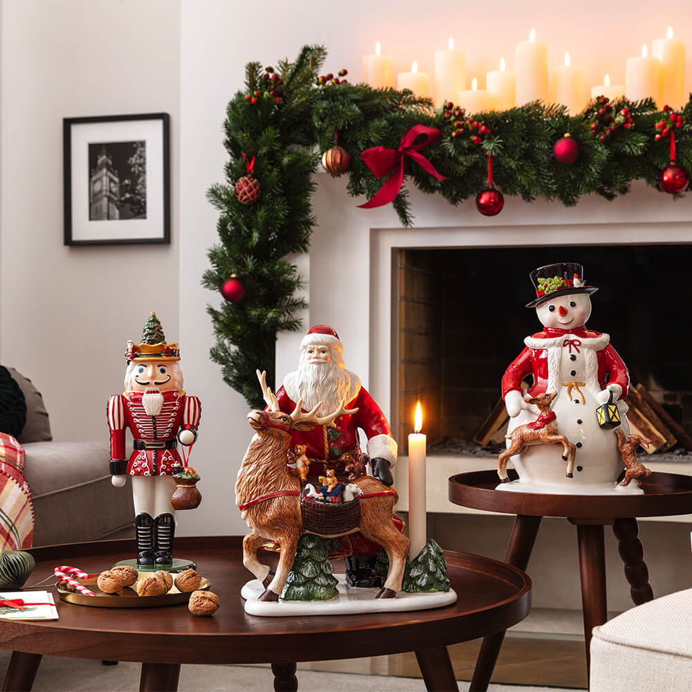 Villeroy und Boch Dekofigur Schneemann Christmas Toys Memory. Stimmungsbild.