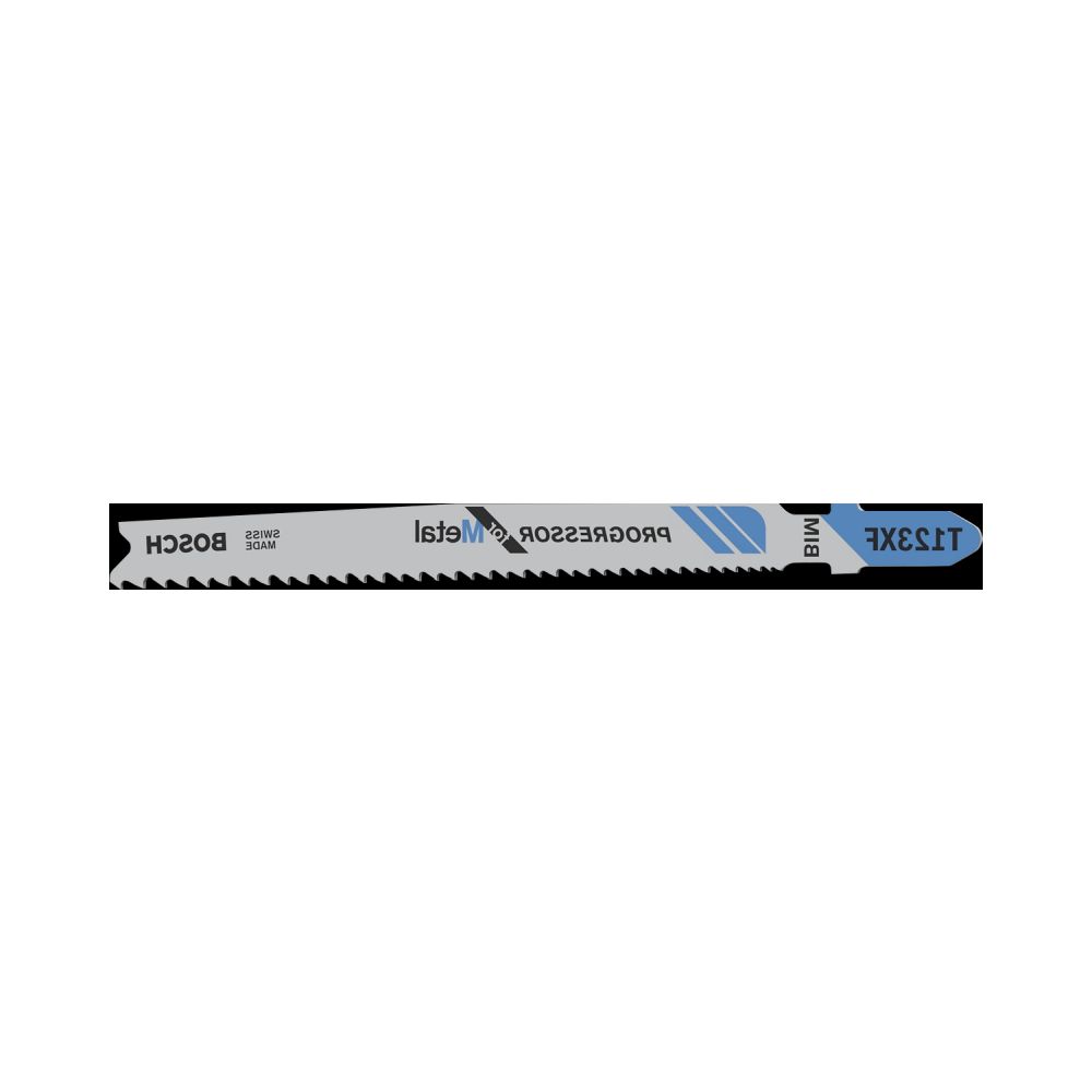 Bosch Stichsägeblatt T 123 XF Progressor for Metal, 25er-Pack
