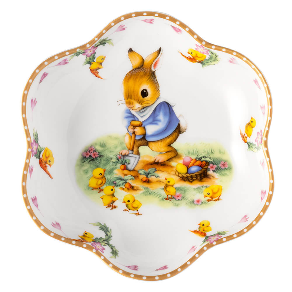 Villeroy & Boch Jahresschale 2024 Annual Easter Edition. Detailbild.