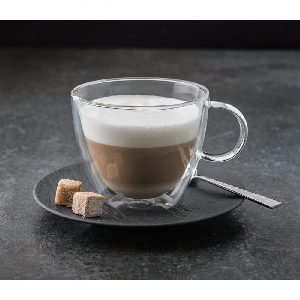 Villeroy & Boch 17x17x2cm Untertasse Manufacture Rock Café au lait