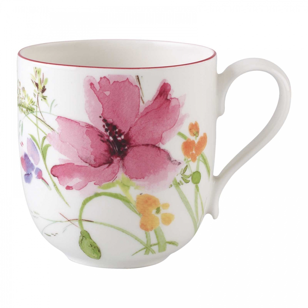 Villeroy und Boch 350ml Becher mit Henkel Mariefleur Basic. Hauptbild.