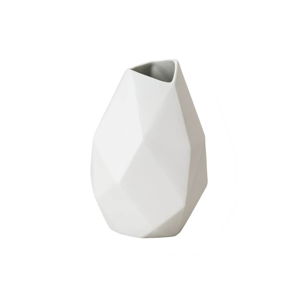 Rosenthal Midi Vase Surface 14cm Weiss matt. Hauptbild.