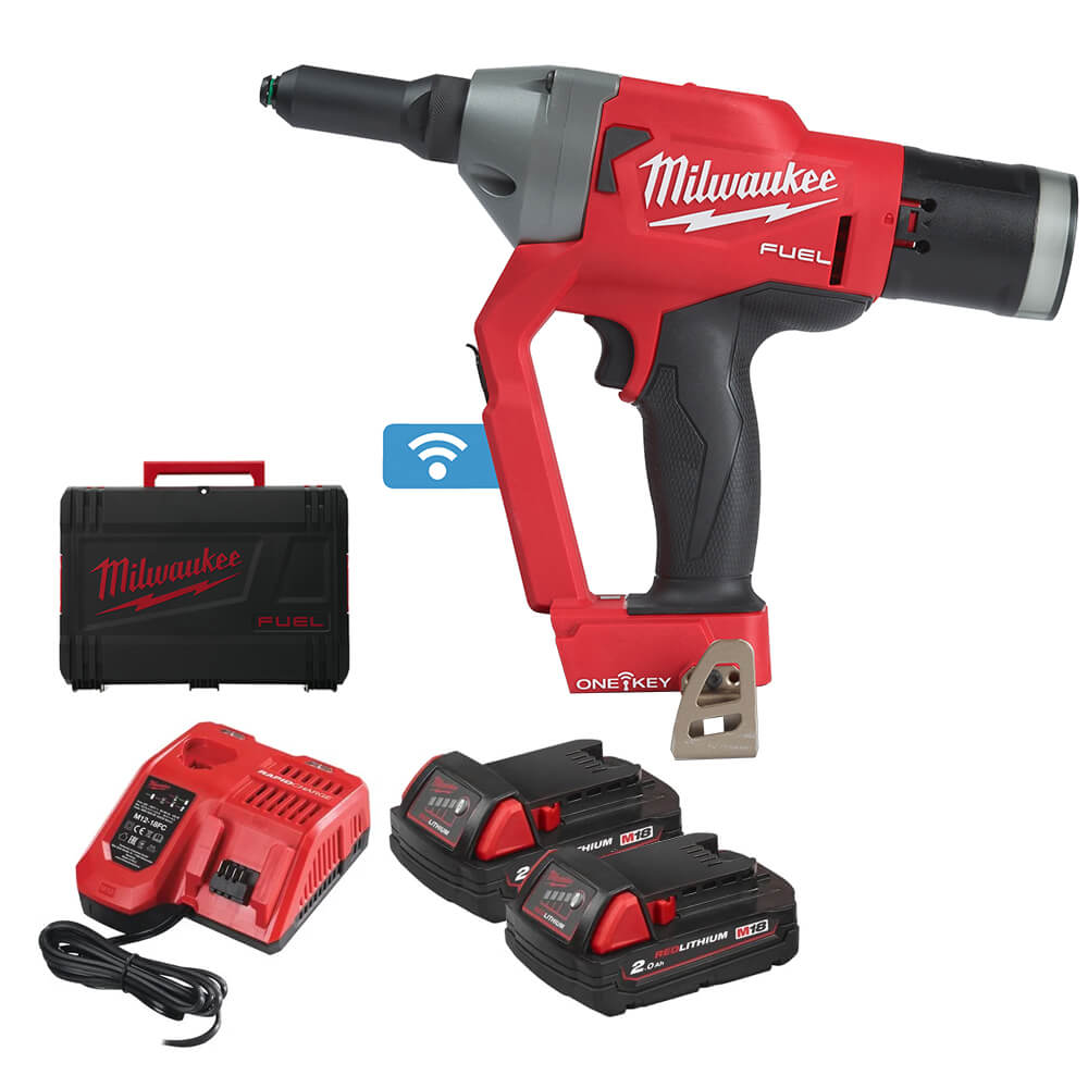 Milwaukee Akku-Blindnietgerät One Key M18ONEFPRT-202X. Hauptbild.