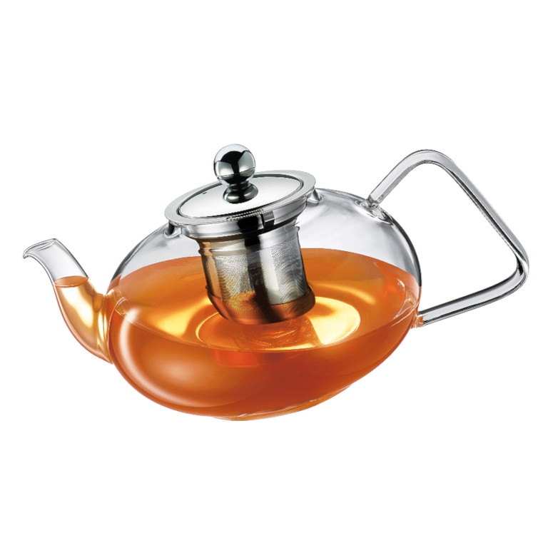 Küchenprofi Teekanne TIBET TEA 1,2 Liter oder 1,5 Liter Borosilikatglas mit Edelstahlfilter