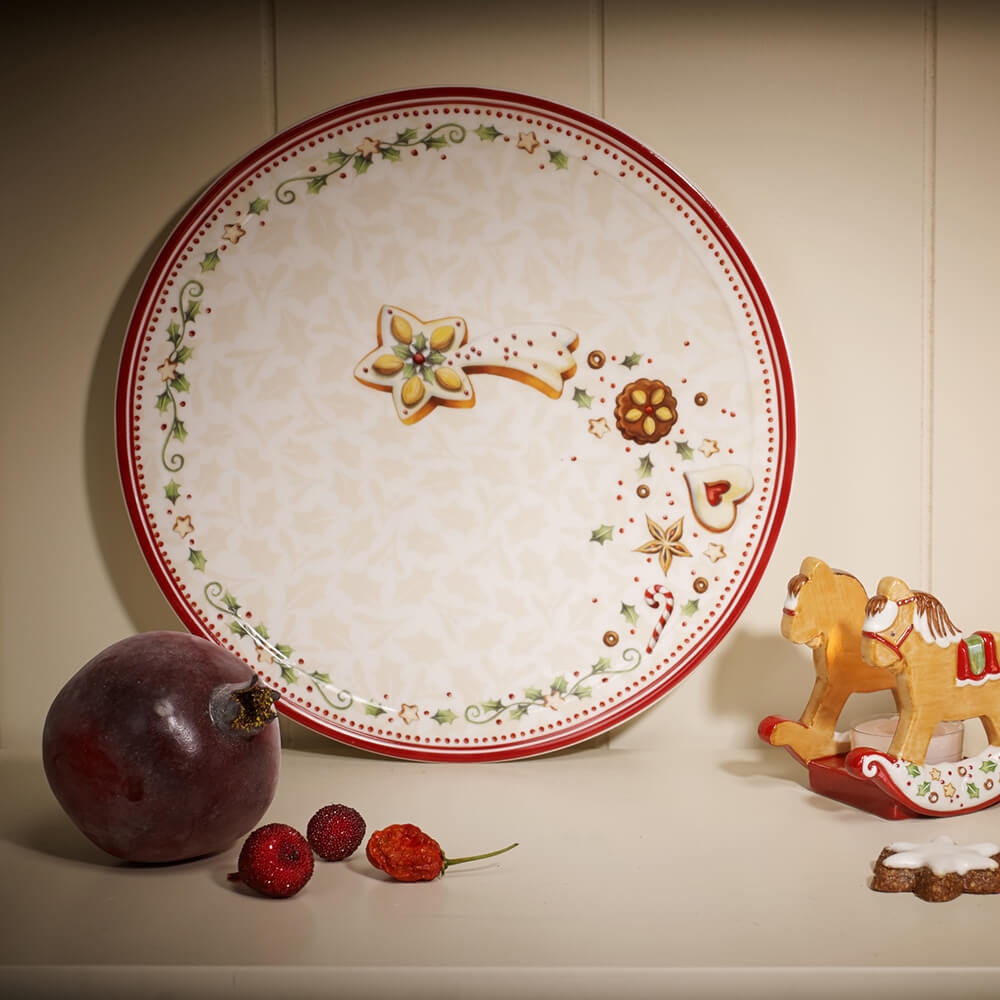 Villeroy & Boch Frühstücksteller Winter Bakery Delight. Detailbild.