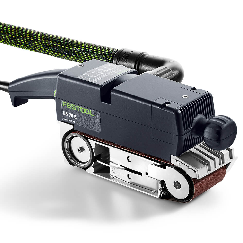 Festool Bandschleifer BS 75 E-Plus. Detailbild.