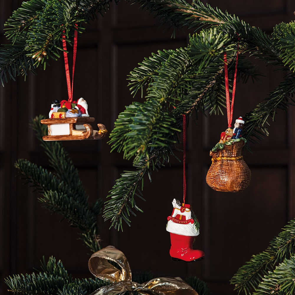 Villeroy & Boch 3-teiliges Ornamente Geschenke Set Nostalgic Ornaments