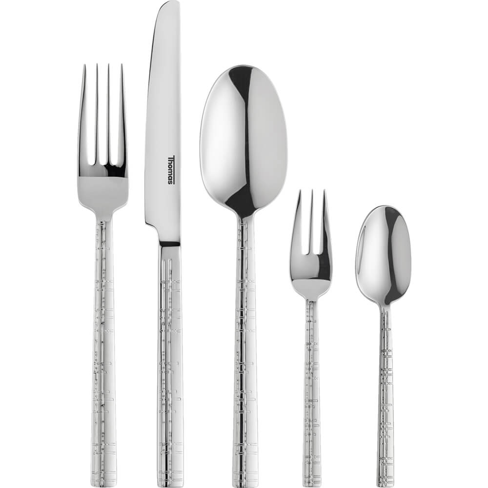 Thomas Besteckset Fun Karo 30-teilig. Detailbild.