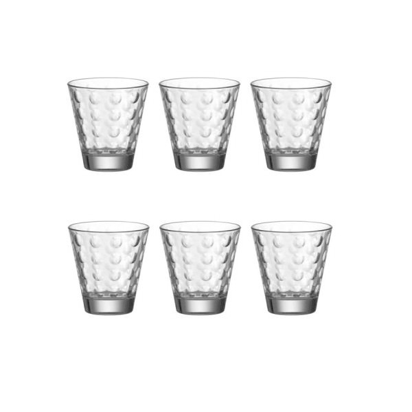 Leonardo 6er Set Becher klein Ciao Optic Saftglas Wasserglas