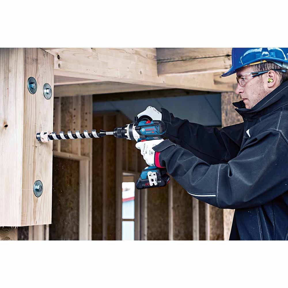 Bosch Professional Akku-Schlagbohrschauber GSB 18V-110 C Anwendung