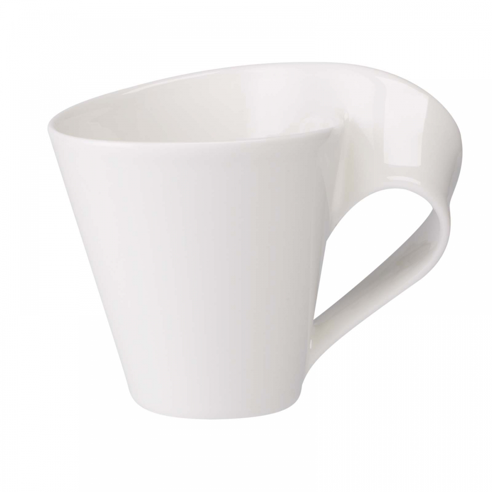 Villeroy und Boch 250ml Becher mit Henkel NewWave Caffe aus Premium Porzellan. Hauptbild.