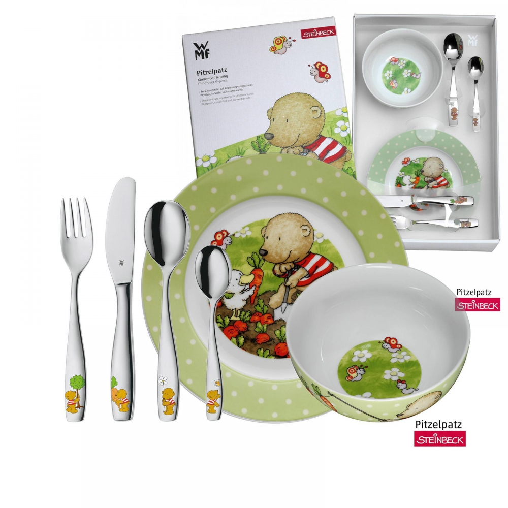 WMF Pitzelpatz Kinderbesteck-Set 6-teilig 3201002567