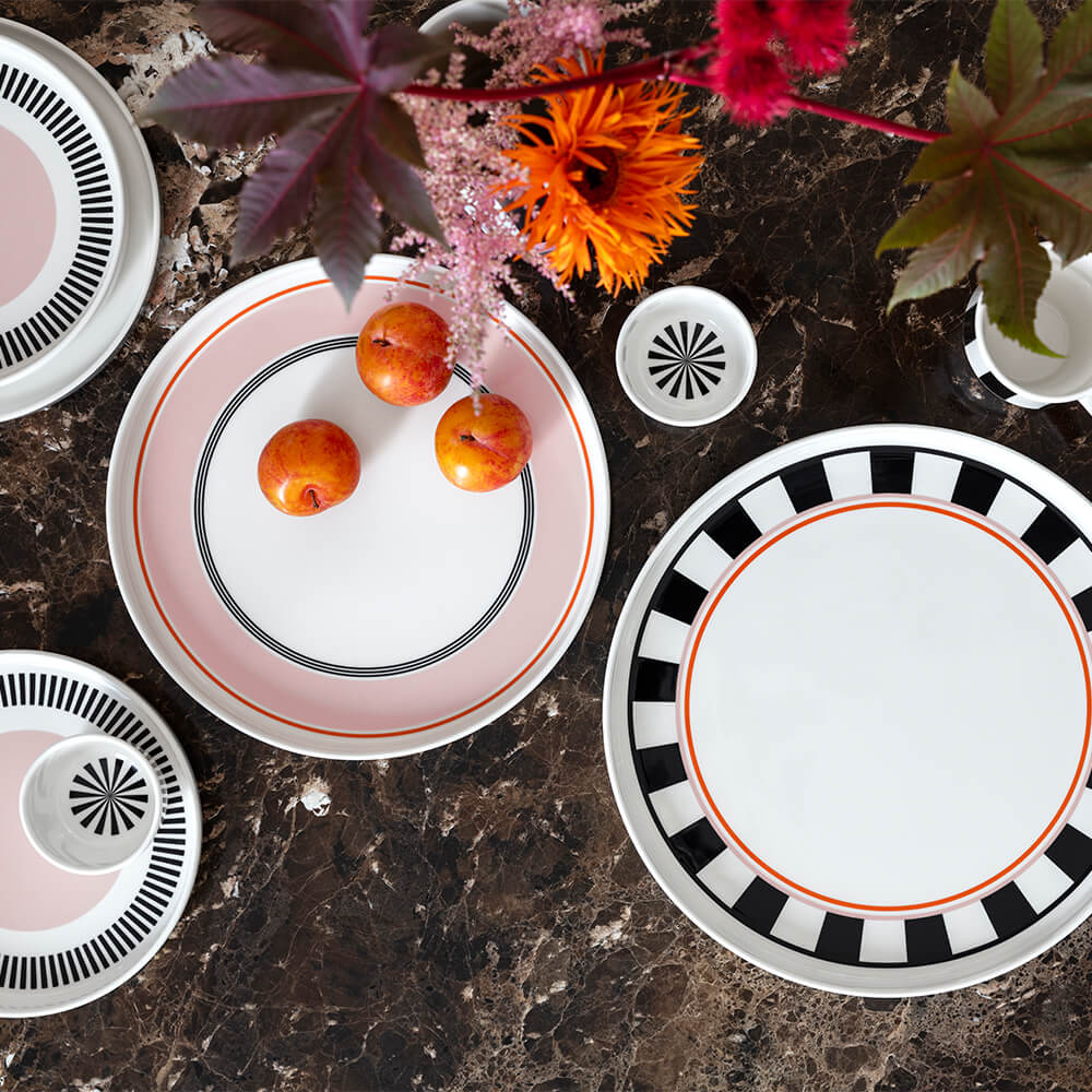 Villeroy & Boch Signature Memphis Servierteller 290mm. Detailbild. Villeroy & Boch Signature Memphis Servierteller 290mm. Detailbild.