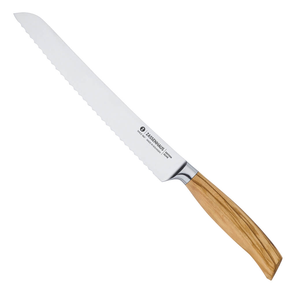 Zassenhaus Brotmesser Edition Olive. Hauptbild.