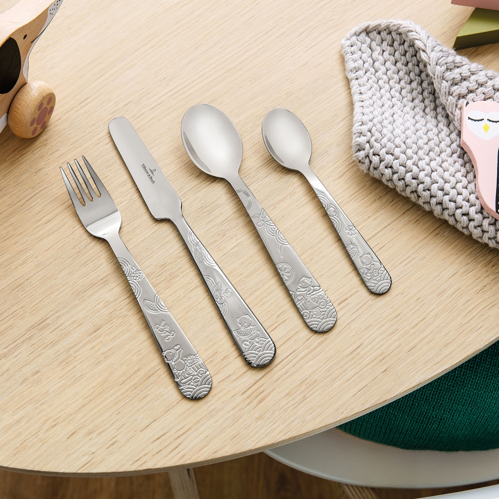 Villeroy & Boch Kinderbesteckset 4-teilig Hungry as a Bear