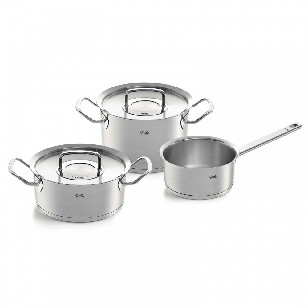 Fissler 3-teiliges Topfset original-profi collection Metalldeckel Induktion 08412803000